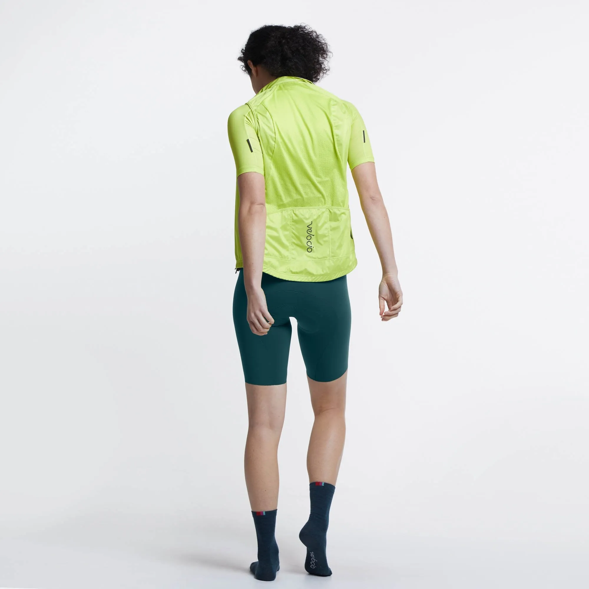 VELOCIO WOMENS WIND VEST CITRON