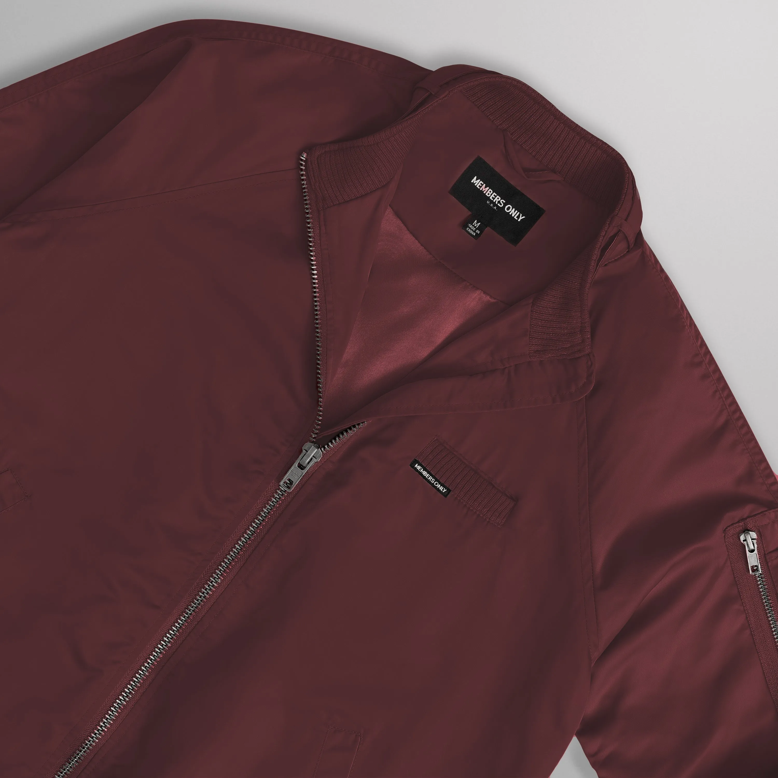 Women's Satin Bomber Jacket