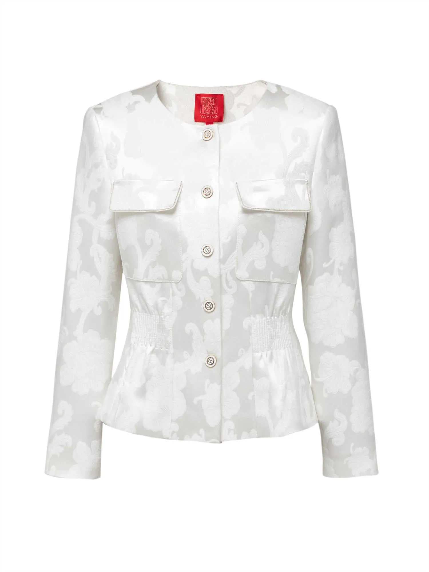 YAYING Mulberry Silk Embroidered Jacket