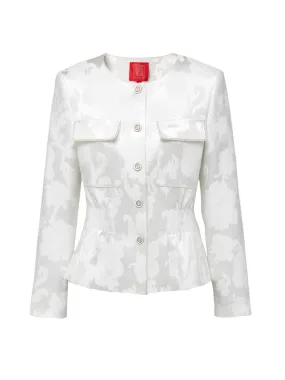 YAYING Mulberry Silk Embroidered Jacket