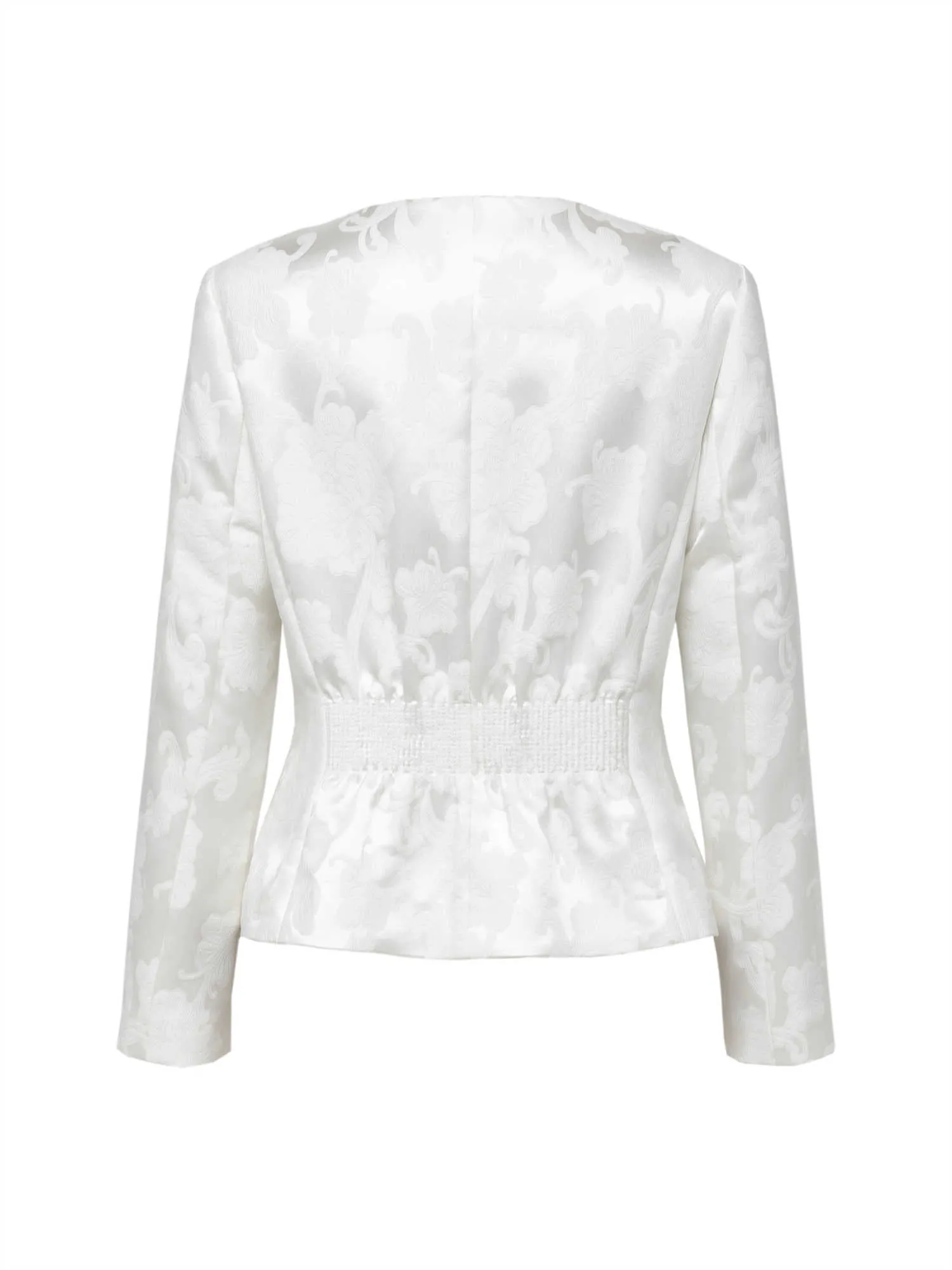 YAYING Mulberry Silk Embroidered Jacket